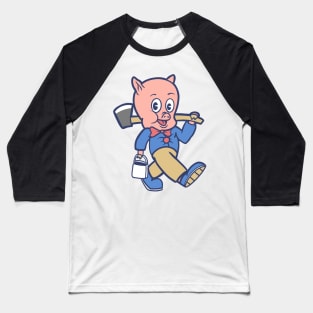 Retro Piggly Willy Baseball T-Shirt